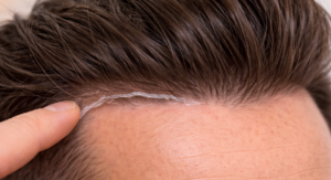 Hair system with edge lifting problem